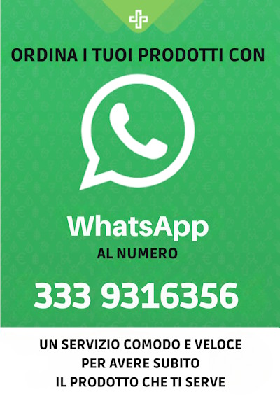 Ordina con WhatsApp alla Farmacia Paola di Vada Ordina con WhatsApp alla Farmacia Paola di Vada
